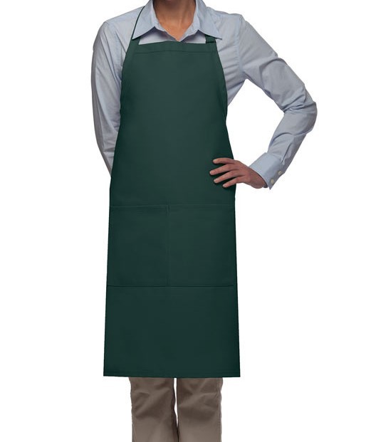 Cover Up Aprons in Hunter Green